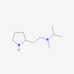 n-Methyl-N-(2-(pyrrolidin-2-yl)ethyl)propan-2-amine