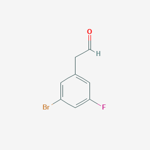 2-(3-Bromo-5-fluorophenyl)acetaldehyde