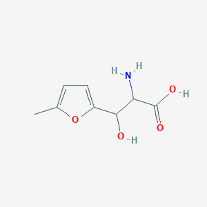 2-Amino-3-hydroxy-3-(5-methylfuran-2-yl)propanoic acid