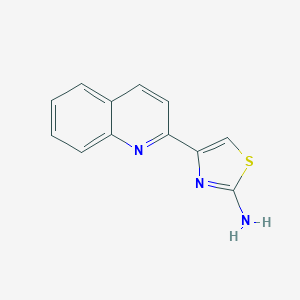 4-(2-Quinolinyl)-2-thiazolamine