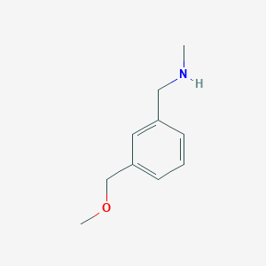 1-(3-(Methoxymethyl)phenyl)-N-methylmethanamine