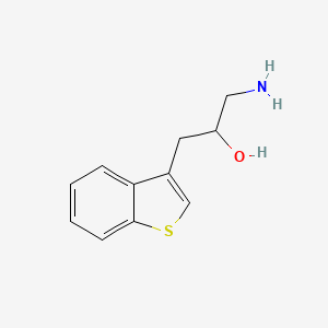 1-Amino-3-(benzo[b]thiophen-3-yl)propan-2-ol