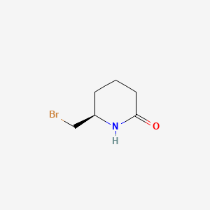 (6R)-6-(bromomethyl)piperidin-2-one