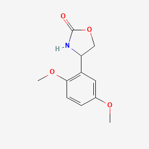 4-(2,5-Dimethoxyphenyl)oxazolidin-2-one