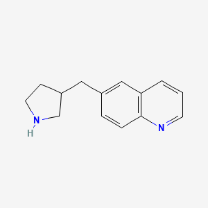 6-(Pyrrolidin-3-ylmethyl)quinoline