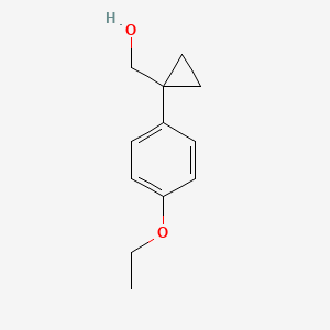 [1-(4-Ethoxyphenyl)cyclopropyl]methanol