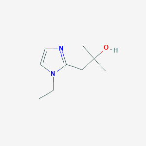 1-(1-ethyl-1H-imidazol-2-yl)-2-methylpropan-2-ol