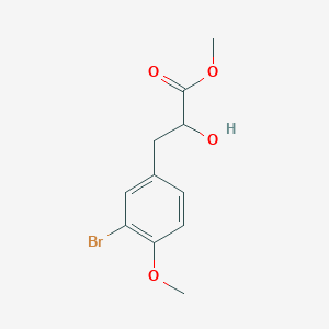 Methyl 3-(3-bromo-4-methoxyphenyl)-2-hydroxypropanoate