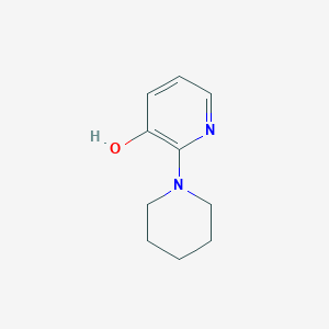 molecular formula C10H14N2O B15320389 (n-Oxy-2-pyridinyl)piperidine CAS No. 36953-45-4