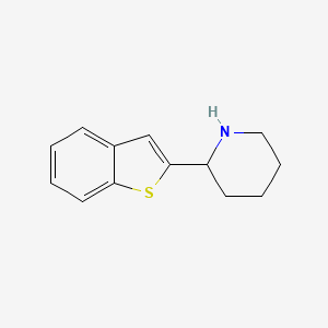 2-(1-Benzothiophen-2-yl)piperidine