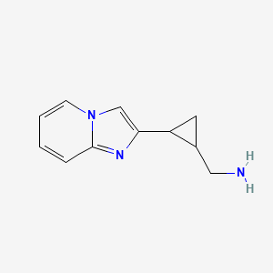 (2-(Imidazo[1,2-a]pyridin-2-yl)cyclopropyl)methanamine