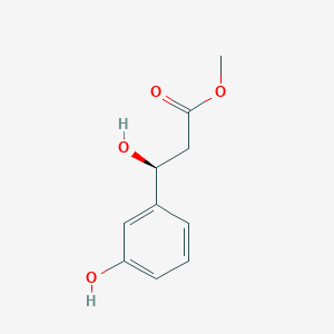 methyl (3S)-3-hydroxy-3-(3-hydroxyphenyl)propanoate