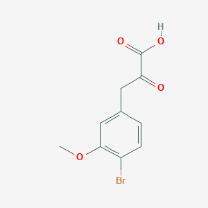 3-(4-Bromo-3-methoxyphenyl)-2-oxopropanoic acid