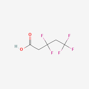 3,3,5,5,5-Pentafluoropentanoic acid