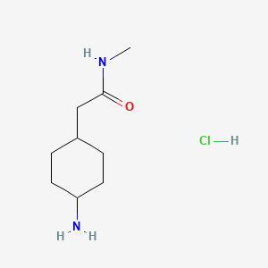 2-(4-aminocyclohexyl)-N-methylacetamidehydrochloride