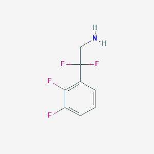 2-(2,3-Difluorophenyl)-2,2-difluoroethan-1-amine