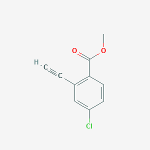 Methyl4-chloro-2-ethynylbenzoate