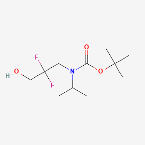 tert-Butyl (2,2-difluoro-3-hydroxypropyl)(isopropyl)carbamate