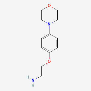 2-(4-Morpholinophenoxy)ethan-1-amine