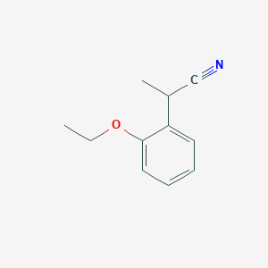 2-(2-Ethoxyphenyl)propanenitrile