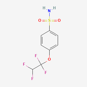 4-(1,1,2,2-Tetrafluoroethoxy)benzene-1-sulfonamide