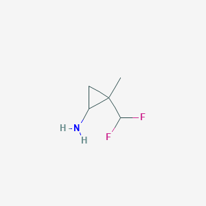 2-(Difluoromethyl)-2-methylcyclopropan-1-amine