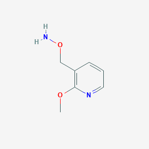 O-[(2-Methoxy-3-pyridyl)methyl]hydroxylamine