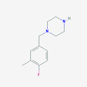 1-(4-Chloro-3-methylbenzyl)piperazine