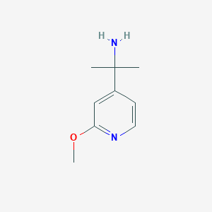 2-(2-Methoxypyridin-4-YL)propan-2-amine