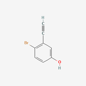 4-Bromo-3-ethynylphenol