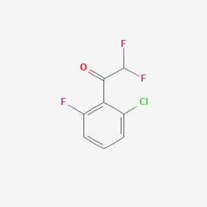 1-(2-Chloro-6-fluorophenyl)-2,2-difluoroethanone