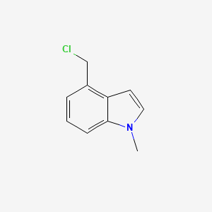 4-(Chloromethyl)-1-methyl-1H-indole