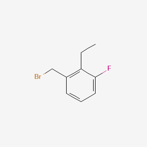 1-(Bromomethyl)-2-ethyl-3-fluorobenzene