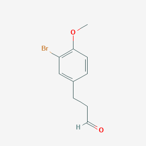 3-(3-Bromo-4-methoxyphenyl)propanal