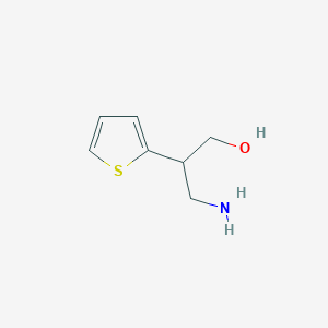 3-Amino-2-(thiophen-2-yl)propan-1-ol