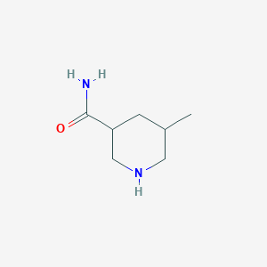 5-Methylpiperidine-3-carboxamide