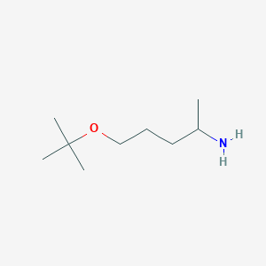 5-(Tert-butoxy)pentan-2-amine