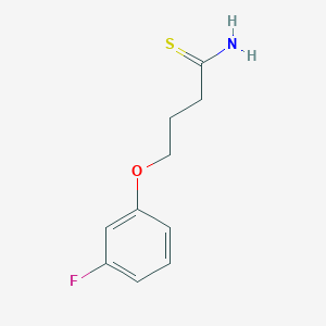 4-(3-Fluorophenoxy)butanethioamide