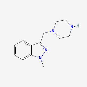 1-Methyl-3-(piperazin-1-ylmethyl)-1h-indazole