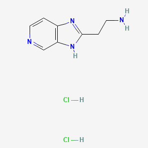 2-{3H-imidazo[4,5-c]pyridin-2-yl}ethan-1-aminedihydrochloride