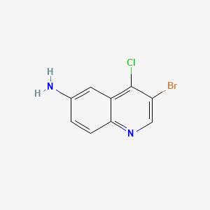 3-Bromo-4-chloroquinolin-6-amine