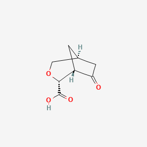 rac-(1R,2S,5R)-7-oxo-3-oxabicyclo[3.2.1]octane-2-carboxylicacid