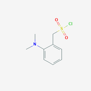 (2-(Dimethylamino)phenyl)methanesulfonyl chloride