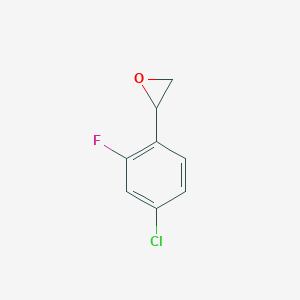 2-(4-Chloro-2-fluorophenyl)oxirane