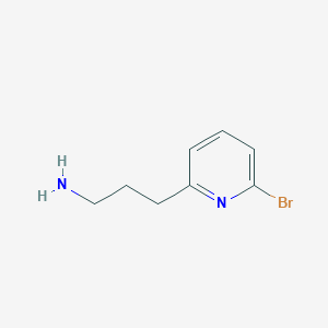 3-(6-Bromopyridin-2-YL)propan-1-amine