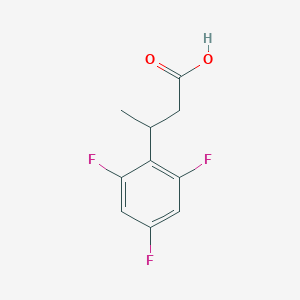 3-(2,4,6-Trifluorophenyl)butanoic acid