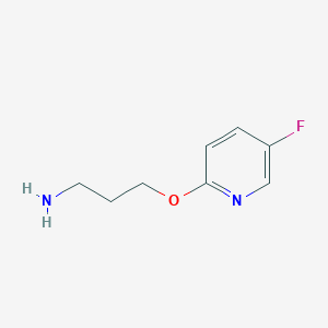 3-((5-Fluoropyridin-2-yl)oxy)propan-1-amine