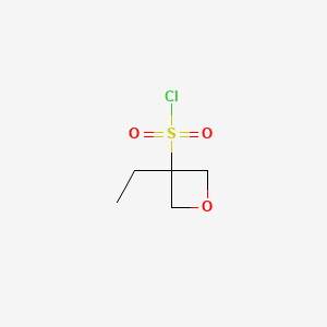 3-Ethyloxetane-3-sulfonyl chloride