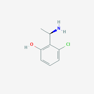 (R)-2-(1-Aminoethyl)-3-chlorophenol