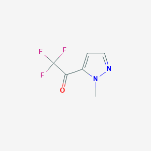 2,2,2-Trifluoro-1-(1-methyl-1h-pyrazol-5-yl)ethan-1-one